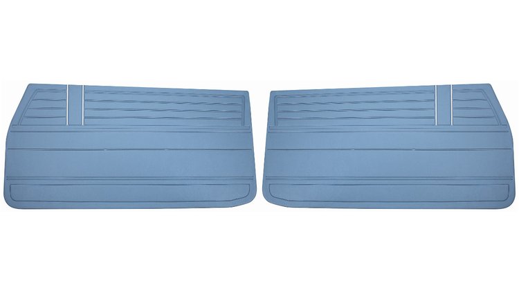 Rear Standard Side Panel Set for 1968 Chevrolet Chevelle, 2-Door Coupe (HT) [Light Blue]