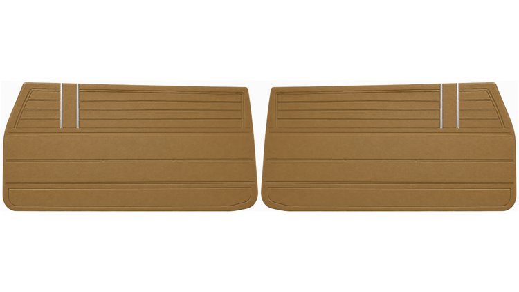 Rear Standard Side Panel Set for 1968 Chevrolet Chevelle, 2-Door Coupe (HT) [Saddle]