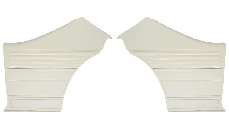 Rear Deluxe Side Panel Set for 1968 Chevrolet Chevelle, 2-Door Coupe (HT) [Pearl]