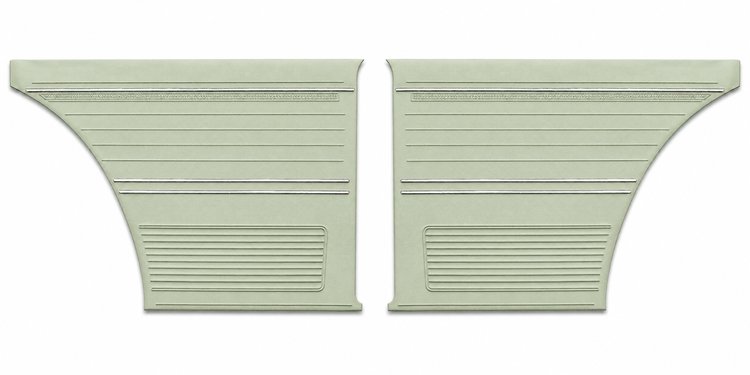 Rear Standard Side Panel Set for 1969 Chevrolet Chevelle, Coupe/Hardtop [Parchment]