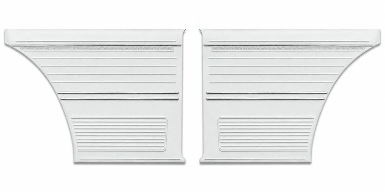 Rear Standard Side Panel Set for 1969 Chevrolet Chevelle, Coupe/Hardtop [White]