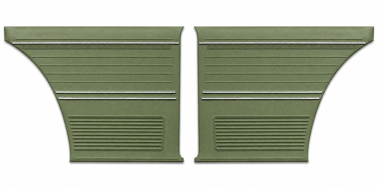 Rear Standard Side Panel Set for 1969 Chevrolet Chevelle, Coupe/Hardtop [Light Green]