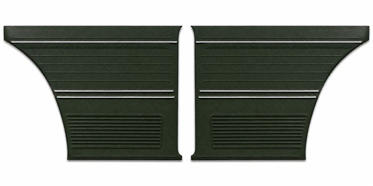 Rear Standard Side Panel Set for 1969 Chevrolet Chevelle, Coupe/Hardtop [Dark Green]