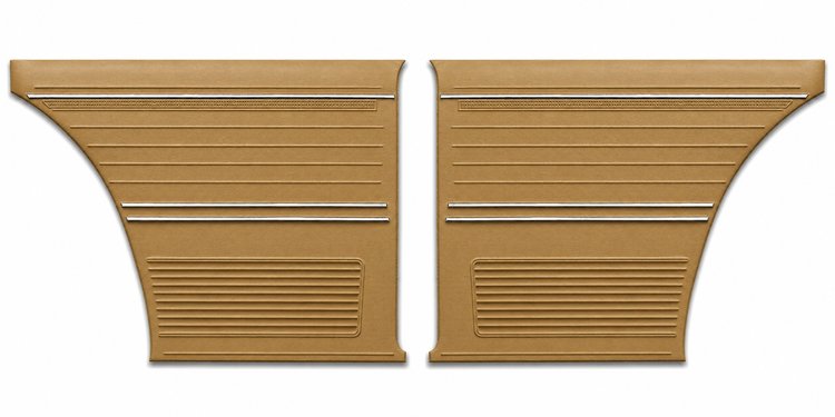 Rear Standard Side Panel Set for 1969 Chevrolet Chevelle, Coupe/Hardtop [Saddle]