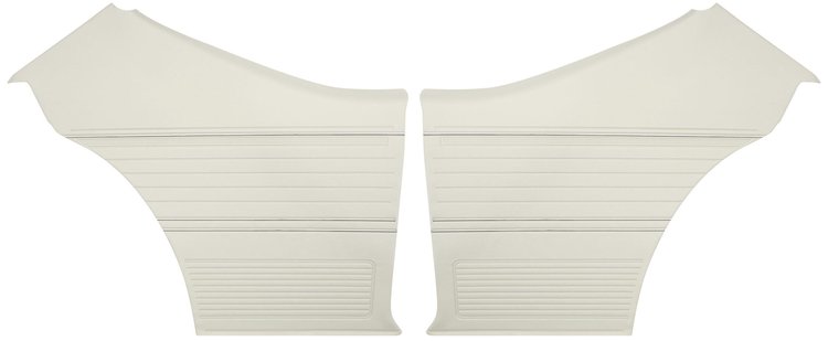 Rear Deluxe Side Panel Set for 1969 Chevrolet Chevelle, Coupe/Hardtop [Parchment]
