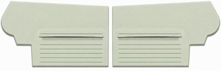 Rear Standard Side Panel Set for 1969 Chevrolet Chevelle, Convertible [Parchment]