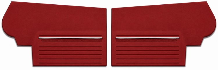 Rear Standard Side Panel Set for 1969 Chevrolet Chevelle, Convertible [Red]