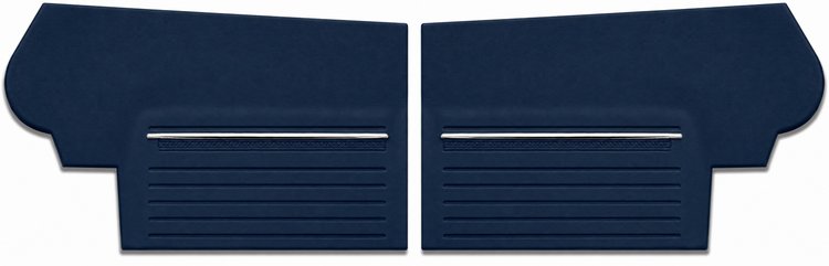 Rear Standard Side Panel Set for 1969 Chevrolet Chevelle, Convertible [Dark Blue]