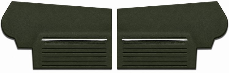 Rear Standard Side Panel Set for 1969 Chevrolet Chevelle, Convertible [Dark Green]