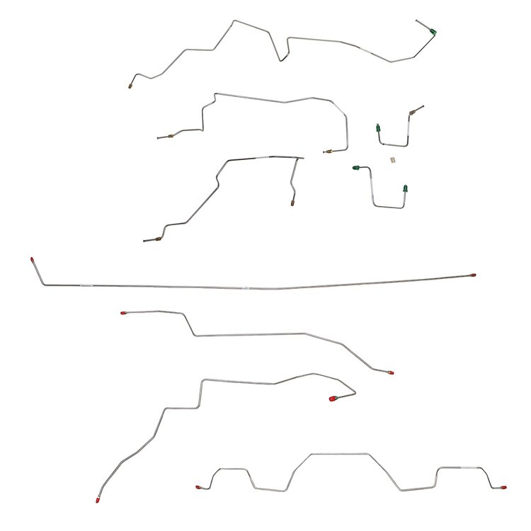 Complete Brake Line Kit 1998-2001 Ford Explorer, 5.0L [Stainless]