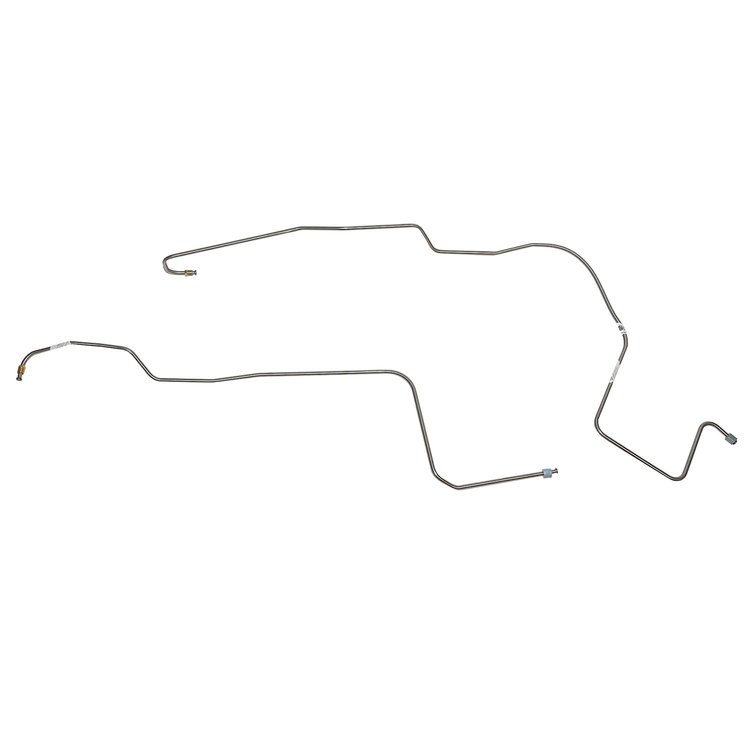 2-Piece Transmission Cooler Line Set 1969 Ford Fairlane, Torino w/ 351W, FMX Transmission [Stainless]
