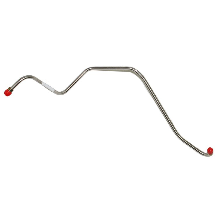 1-Piece Pump to Carb Fuel Line 1964 Ford Fairlane, Galaxy, 352/390 CID, 4 BBL w/ A/C [Steel]