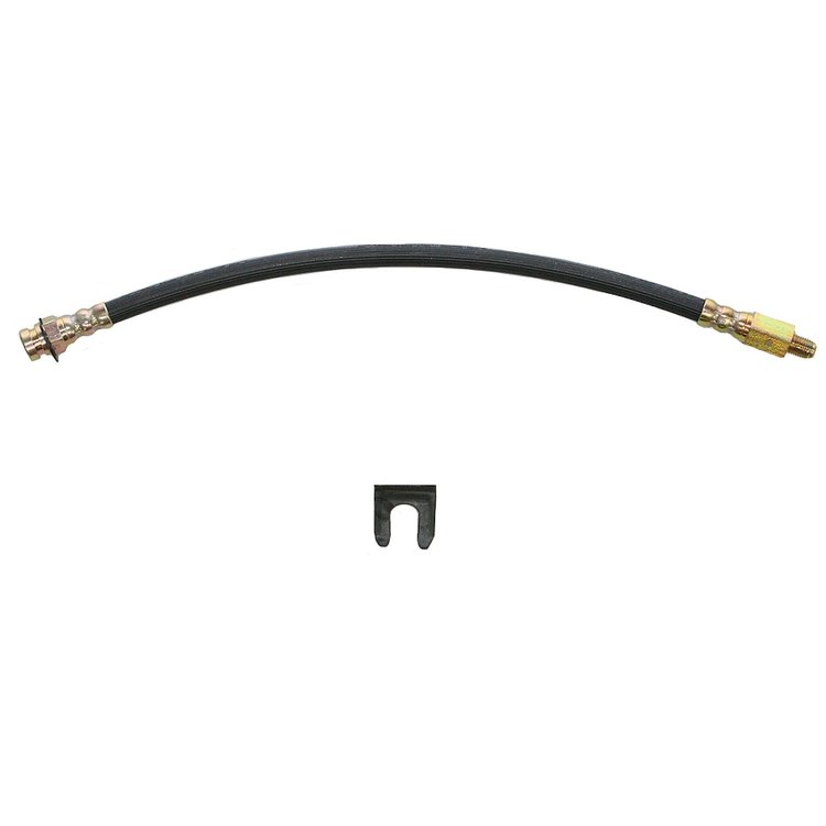 Front Drum Brake Flex Hose 1955-1957 Ford Thunderbird [Stainless]