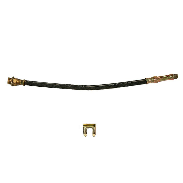 Front Disc Brake Flex Hose 1967 Ford Mustang/Fairlane/Cougar [Rubber]
