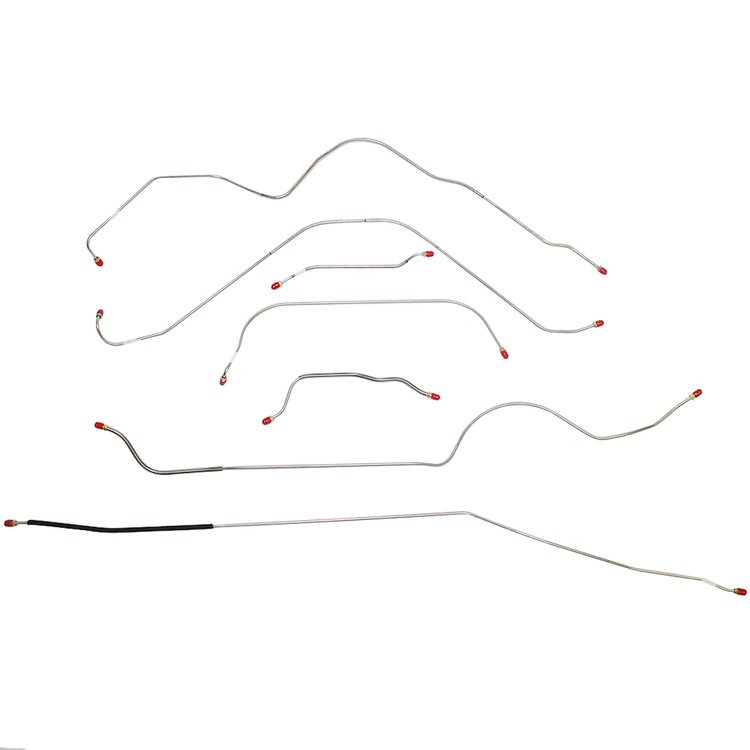 7-Piece Power Brake Line Kit 1956 Ford Thunderbird [Stainless]