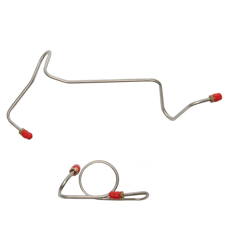 2-Piece Distributor Vacuum Advance Line Set 1956 Ford Thunderbird [Stainless]