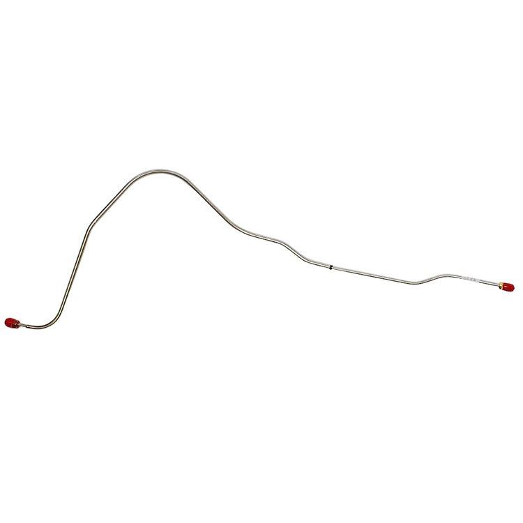 Rear Section of 2-Piece Intermediate Brake Lines 1957 Ford Thunderbird [Stainless]