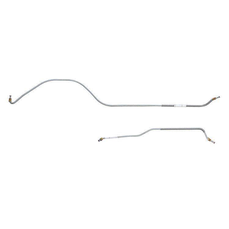 2-Piece Rear Axle Brake Line Set 1958-1960 Ford Thunderbird [Stainless]