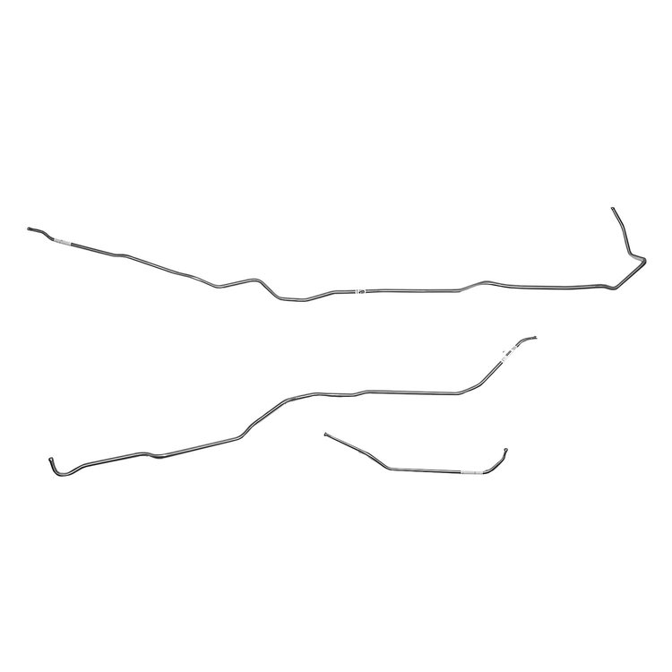 Tank to Engine Fuel Line 1977-1979 Ford F150 Regular Cab/Long Bed 4WD, Dual Tank, 3/8 [Stainless]