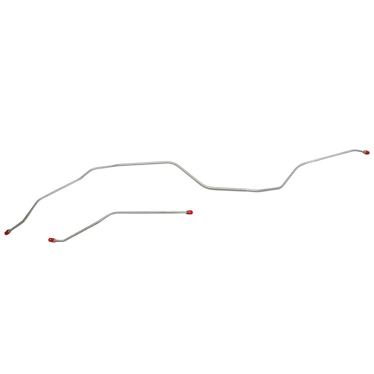2-Piece Rear Axle Brake Lines 1973-1979 Ford F-100 [Steel]