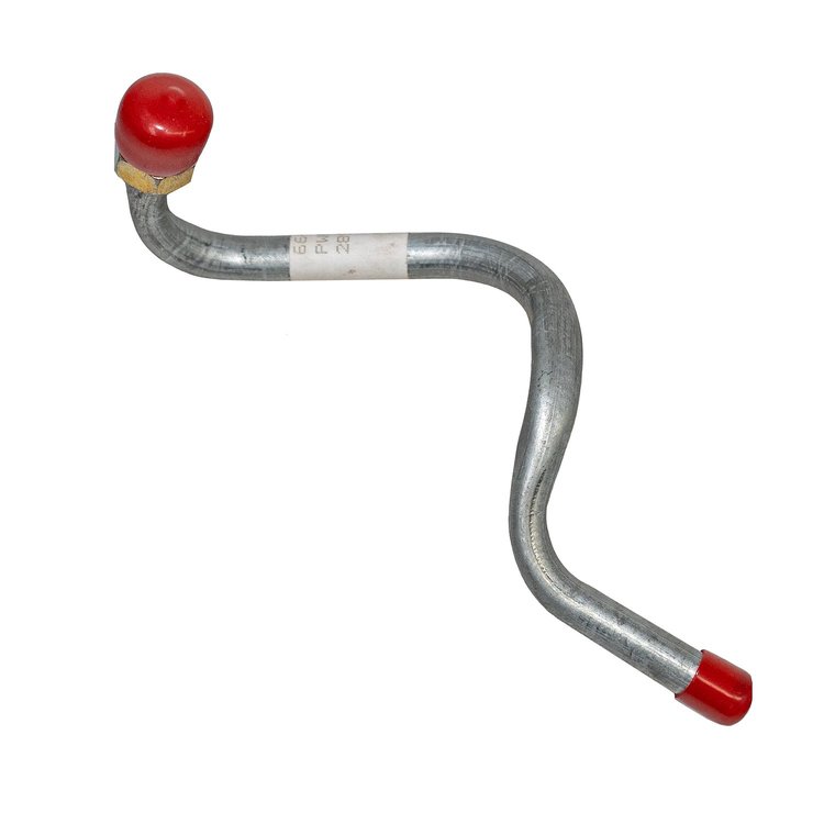 Power Brake Booster Vacuum Line 1966-1967 Ford Mustang, 289 CID [Stainless]