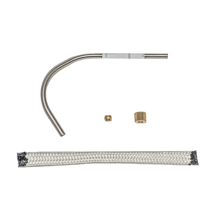 Choke Tube Kit, 1 Line & Insulator 1964-1965 Ford Fairlane, Falcon, Mustang, Mercury Comet, 170CID 6cyl, 1BBL [Stainless]