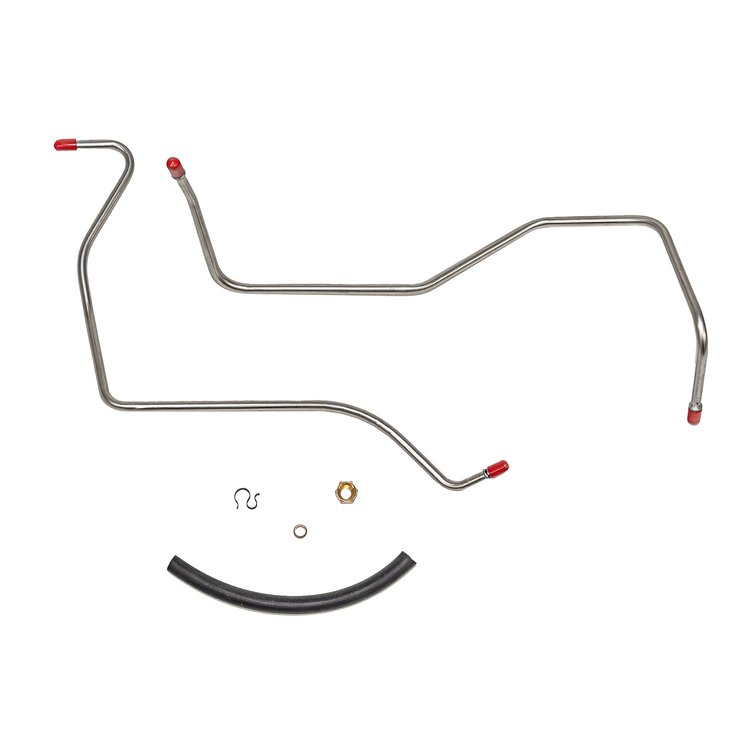 Choke Tube Kit. Tube Enters Under Choke Housing 1969 Ford Fairlane, Torino, Mustang & Mercury Cougar, 351W 8cyl 2BBL [Stainless]