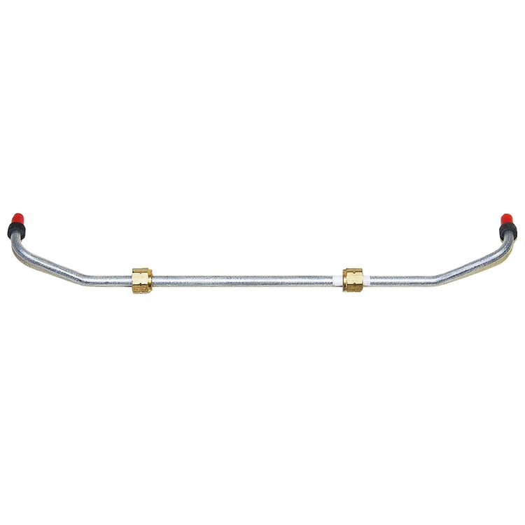 Transfer Line 1964-1967 Ford Mustang, Holley Carb Model 4150 w/ in.Lemans in. Fuel Bowl, 715 CFM Carb [Stainless]