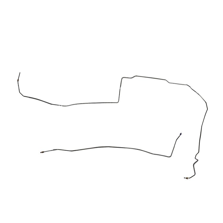 Intermediate Brake Line 1987-1993 Ford Mustang, w/ Sub-Frame Connectors [Steel]