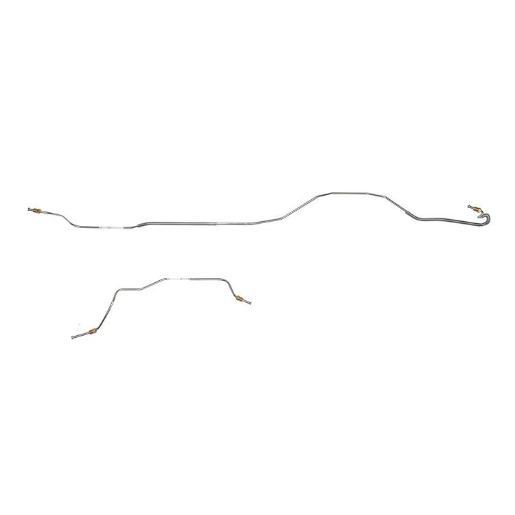 Rear Axle Brake Lines 1967 Ford Mustang, 9 in.-31-Spline, 2 Lines [Stainless]