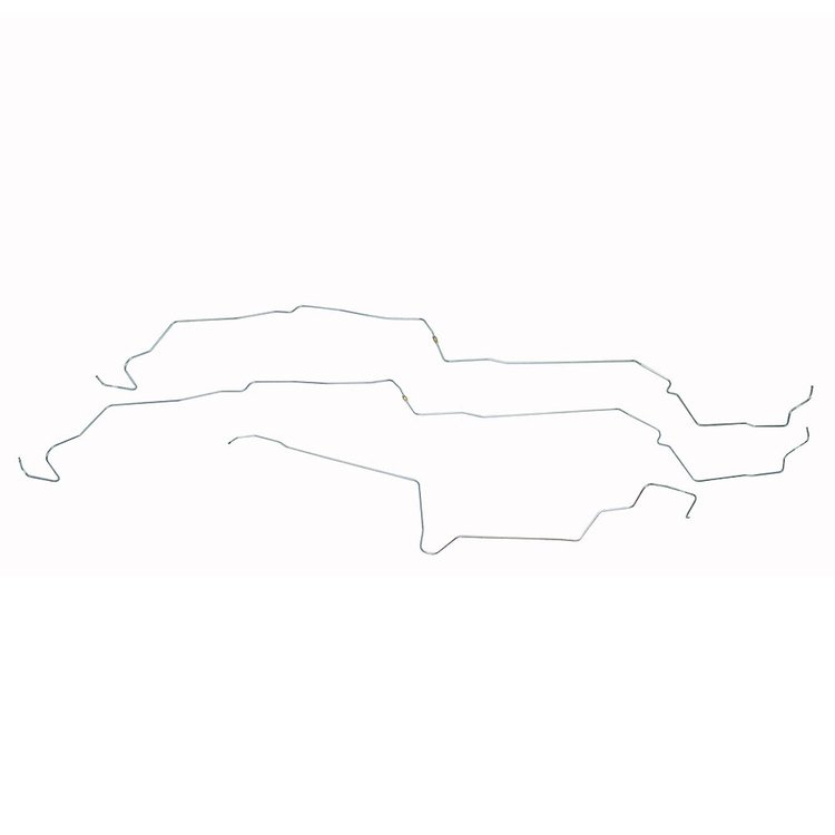 Fuel Line Kit 1987-1993 Ford Mustang, V8, Subframe Connectors [Steel]