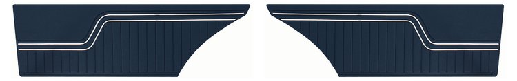 Rear Standard Side Panel Set for 1971 Chevrolet Chevelle, Coupe/Hardtop [Blue]