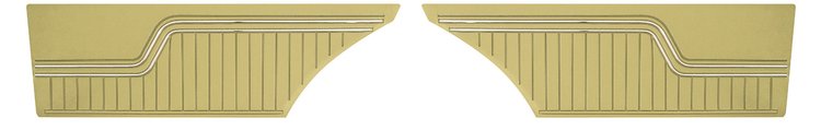 Rear Standard Side Panel Set for 1970 Chevrolet Chevelle, Coupe/Hardtop [Gold]