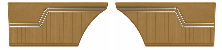 Rear Standard Side Panel Set for 1970 Chevrolet Chevelle, Coupe/Hardtop [Saddle]