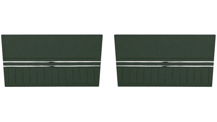 Rear Standard Side Panel Set for 1971 Chevrolet Chevelle, Convertible [Jade]