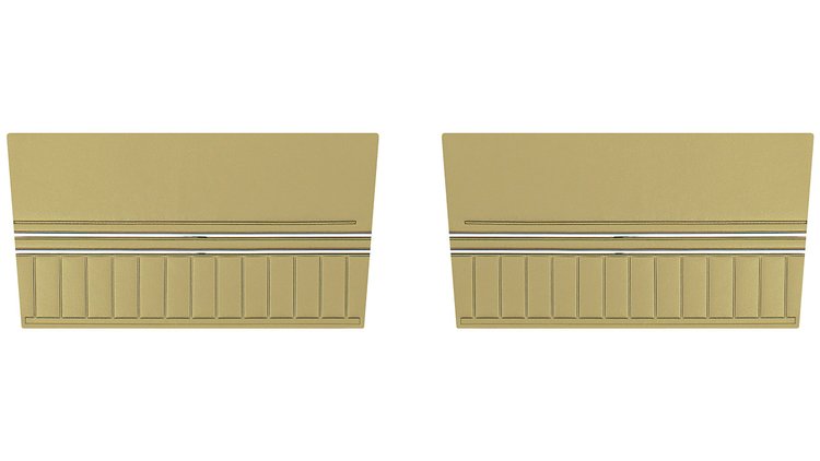 Rear Standard Side Panel Set for 1970 Chevrolet Chevelle, Convertible [Gold]