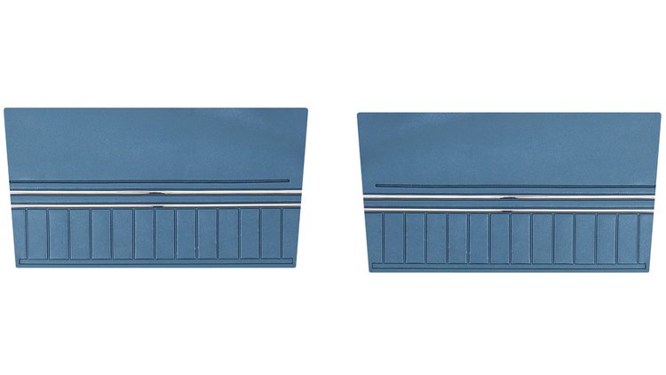 Rear Standard Side Panel Set for 1970 Chevrolet Chevelle, Convertible [Medium Blue]