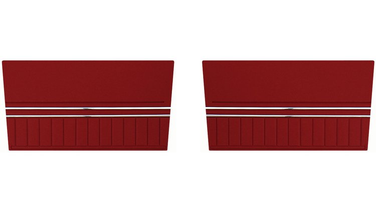 Rear Standard Side Panel Set for 1970 Chevrolet Chevelle, Convertible [Red]