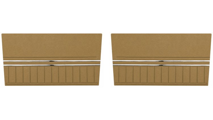 Rear Standard Side Panel Set for 1970 Chevrolet Chevelle, Convertible [Saddle]