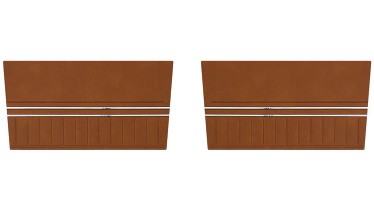 Rear Standard Side Panel Set for 1972 Chevrolet Chevelle, Convertible [Tan]