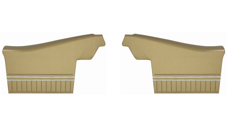 Rear Deluxe Side Panel Set for 1970 Chevrolet Chevelle, Convertible [Gold]