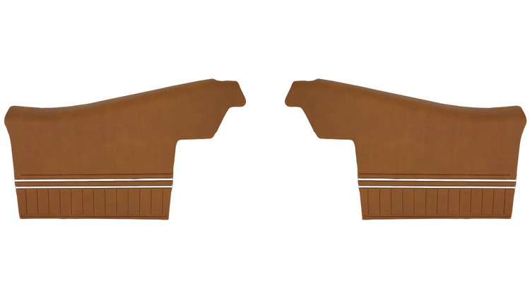 Rear Deluxe Side Panel Set for 1972 Chevrolet Chevelle, Convertible [Tan]