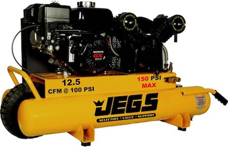 Air Compressor [5.5 HP Gas Driven, 10 Gallon Tank]