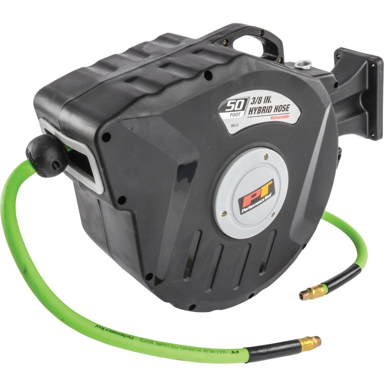 Hybrid Air Hose Reel 50' of 3/8" Air Hose