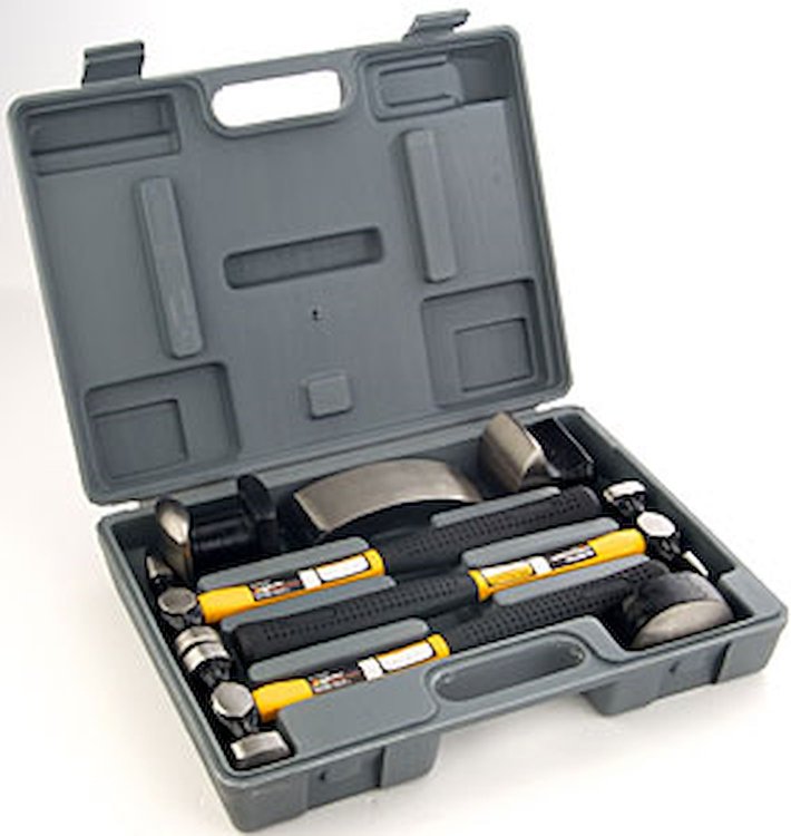 Auto Body Repair Kit with Case 7 pc.