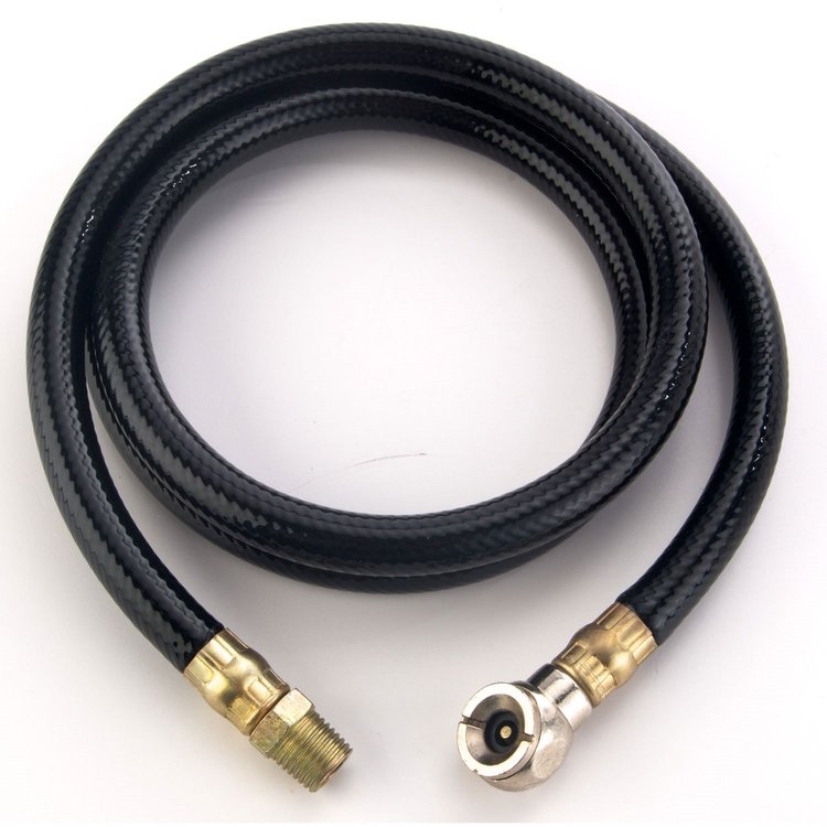 Air Tank Hose 4" Long with Chuck