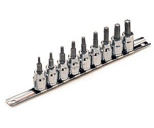 9-Piece Torx Socket Set 3/8" Drive