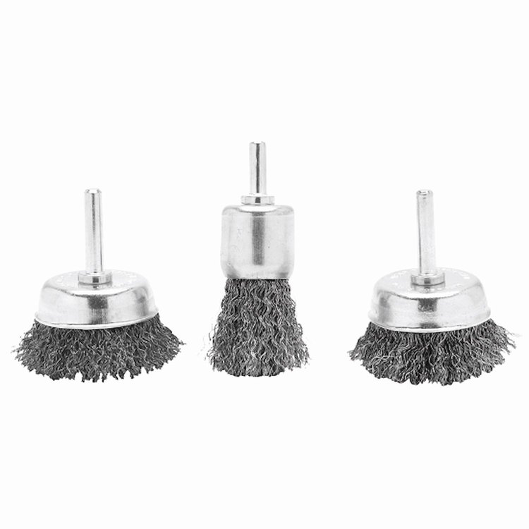 Rotary Wire Brush Set [3-piece]