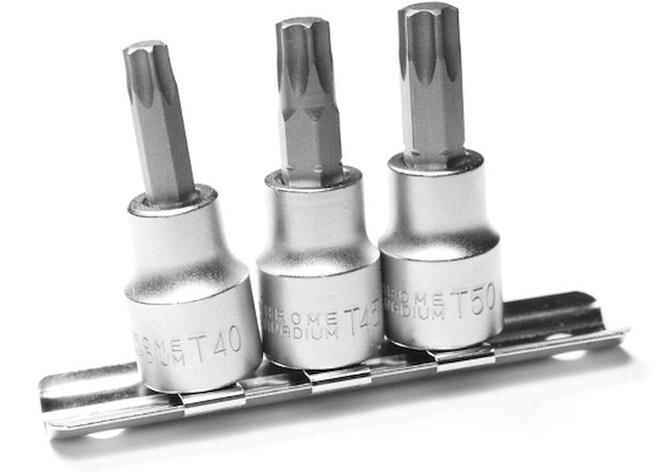 3-piece Brake Caliper Star Bit Set