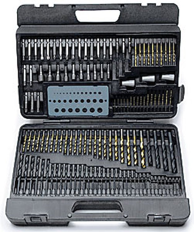 Master Drill and Bit Set 204 Pc